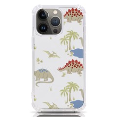 Dinosaur Art Pattern Iphone 13 Pro Tpu Uv Print Case by Ket1n9