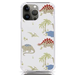 Dinosaur Art Pattern Iphone 13 Pro Max Tpu Uv Print Case by Ket1n9