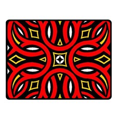 Traditional Art Pattern Fleece Blanket (small) by Ket1n9