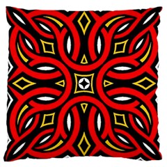 Traditional Art Pattern Large Cushion Case (one Side) by Ket1n9