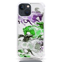 Horse-horses-animal-world-green Iphone 13 Mini Tpu Uv Print Case by Ket1n9