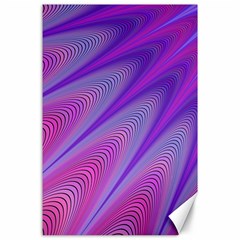 Purple-star-sun-sunshine-fractal Canvas 24  X 36  by Ket1n9