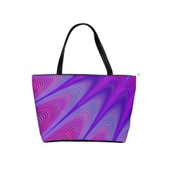 Purple-star-sun-sunshine-fractal Classic Shoulder Handbag by Ket1n9