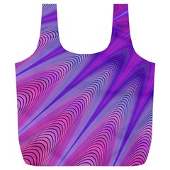 Purple-star-sun-sunshine-fractal Full Print Recycle Bag (xl) by Ket1n9