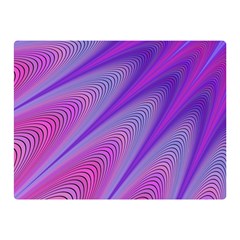 Purple-star-sun-sunshine-fractal Two Sides Premium Plush Fleece Blanket (mini) by Ket1n9