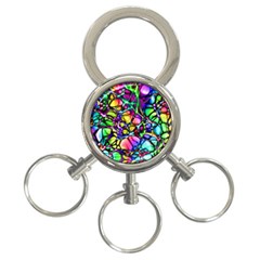 Network-nerves-nervous-system-line 3-ring Key Chain by Ket1n9