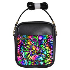 Network-nerves-nervous-system-line Girls Sling Bag by Ket1n9