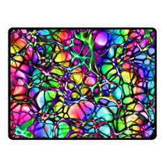 Network-nerves-nervous-system-line Two Sides Fleece Blanket (small) by Ket1n9