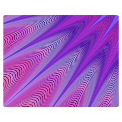 Purple-star-sun-sunshine-fractal Premium Plush Fleece Blanket (medium) by Ket1n9