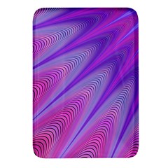 Purple-star-sun-sunshine-fractal Rectangular Glass Fridge Magnet (4 Pack) by Ket1n9