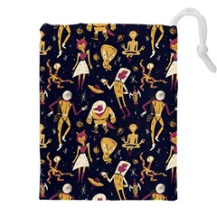 Alien Surface Pattern Drawstring Pouch (5xl) by Ket1n9