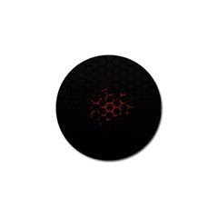 Abstract Pattern Honeycomb Golf Ball Marker (4 Pack) by Ket1n9