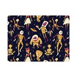 Alien Surface Pattern Premium Plush Fleece Blanket (Mini) 35 x27  Blanket Front