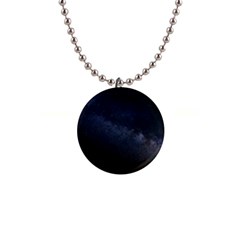 Cosmos-dark-hd-wallpaper-milky-way 1  Button Necklace by Ket1n9