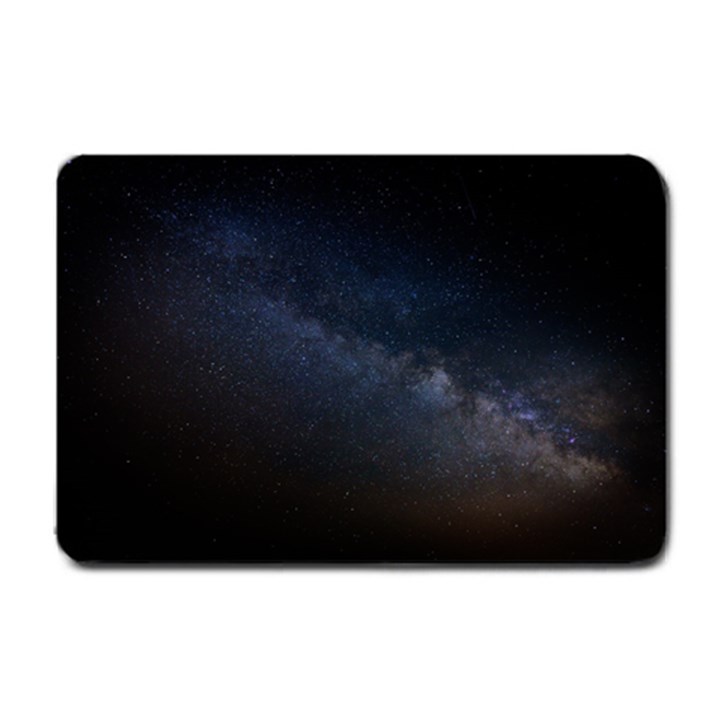 Cosmos-dark-hd-wallpaper-milky-way Small Doormat