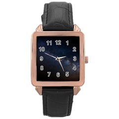 Cosmos-dark-hd-wallpaper-milky-way Rose Gold Leather Watch  by Ket1n9