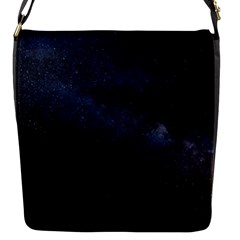 Cosmos-dark-hd-wallpaper-milky-way Flap Closure Messenger Bag (s) by Ket1n9