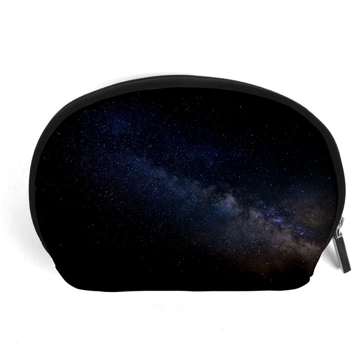 Cosmos-dark-hd-wallpaper-milky-way Accessory Pouch (Large)