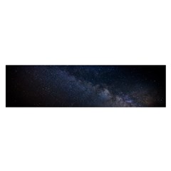 Cosmos-dark-hd-wallpaper-milky-way Oblong Satin Scarf (16  X 60 ) by Ket1n9