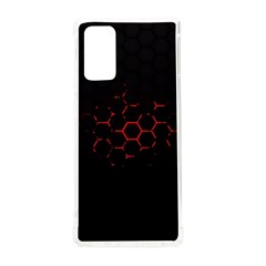 Abstract Pattern Honeycomb Samsung Galaxy Note 20 Tpu Uv Case by Ket1n9