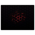 Abstract Pattern Honeycomb Premium Plush Fleece Blanket (Extra Small) 40 x30  Blanket Front