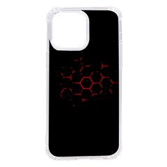 Abstract Pattern Honeycomb Iphone 14 Pro Max Tpu Uv Print Case by Ket1n9