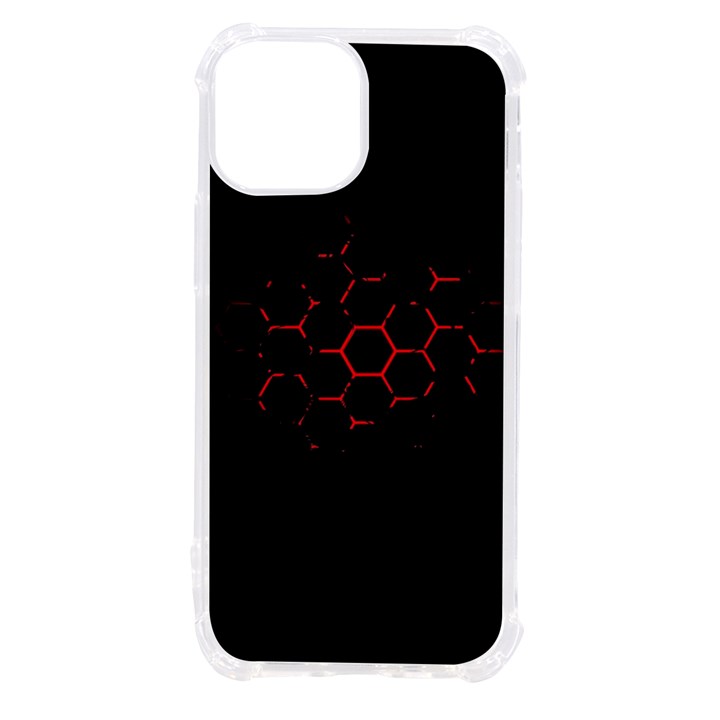 Abstract Pattern Honeycomb iPhone 13 mini TPU UV Print Case