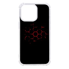 Abstract Pattern Honeycomb Iphone 13 Pro Tpu Uv Print Case by Ket1n9