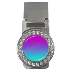 Background-pink-blue-gradient Money Clips (CZ) 