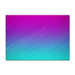 Background-pink-blue-gradient Sticker A4 (10 pack) Front