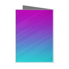 Background-pink-blue-gradient Mini Greeting Cards (Pkg of 8)