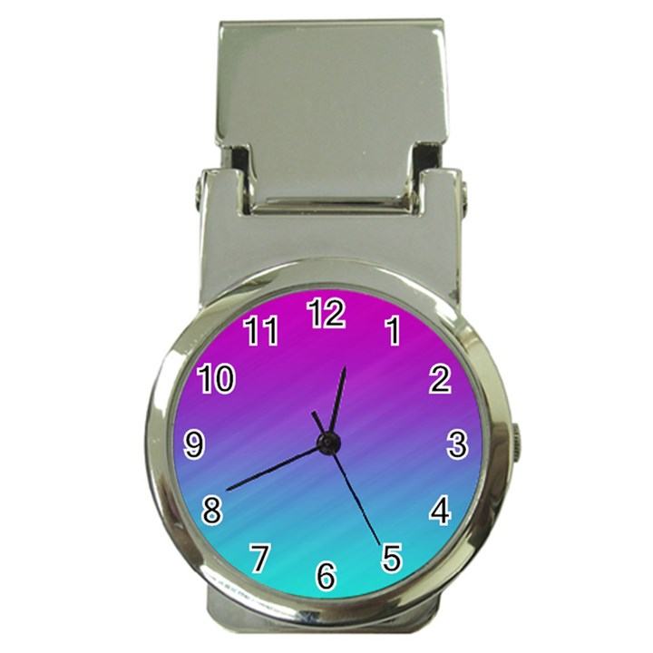 Background-pink-blue-gradient Money Clip Watches