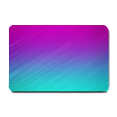 Background-pink-blue-gradient Small Doormat