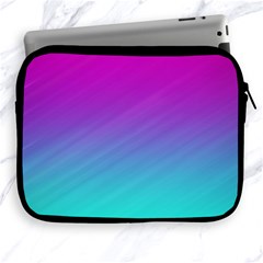 Background-pink-blue-gradient Apple Ipad 2/3/4 Zipper Cases by Ket1n9