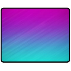 Background-pink-blue-gradient Two Sides Fleece Blanket (Medium)