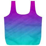 Background-pink-blue-gradient Full Print Recycle Bag (XL) Front