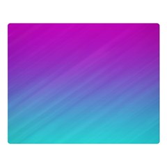 Background-pink-blue-gradient Two Sides Premium Plush Fleece Blanket (Large)