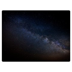 Cosmos-dark-hd-wallpaper-milky-way Two Sides Premium Plush Fleece Blanket (extra Small) by Ket1n9