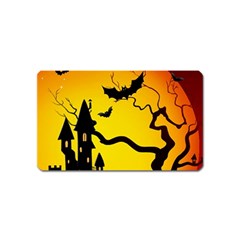 Halloween Night Terrors Magnet (name Card) by Ket1n9