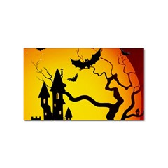 Halloween Night Terrors Sticker Rectangular (10 Pack) by Ket1n9