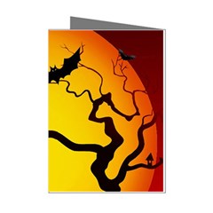 Halloween Night Terrors Mini Greeting Cards (pkg Of 8) by Ket1n9