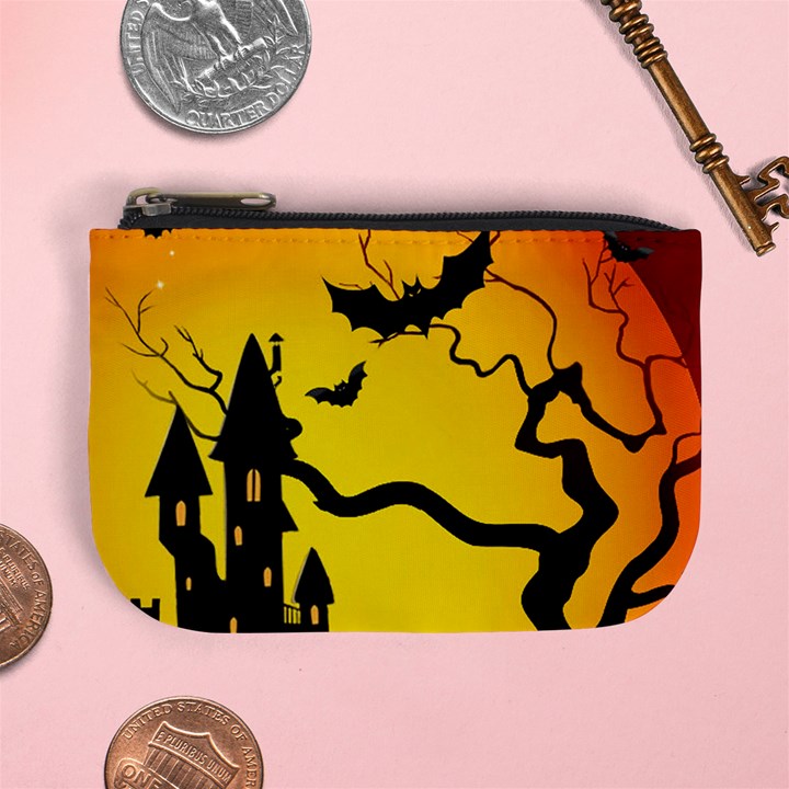 Halloween Night Terrors Mini Coin Purse