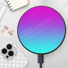 Background-pink-blue-gradient Wireless Fast Charger(Black)