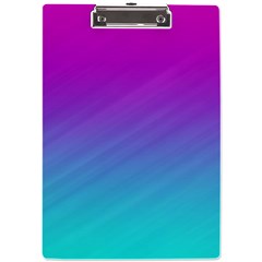 Background-pink-blue-gradient A4 Acrylic Clipboard