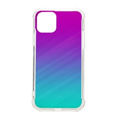 Background-pink-blue-gradient iPhone 11 Pro 5.8 Inch TPU UV Print Case