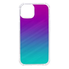 Background-pink-blue-gradient iPhone 14 TPU UV Print Case