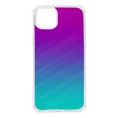 Background-pink-blue-gradient iPhone 14 Plus TPU UV Print Case