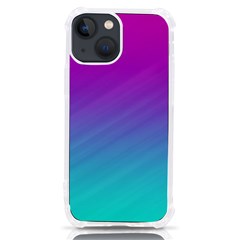 Background-pink-blue-gradient iPhone 13 mini TPU UV Print Case