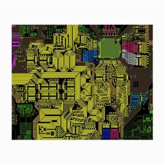 Technology Circuit Board Small Glasses Cloth by Ket1n9