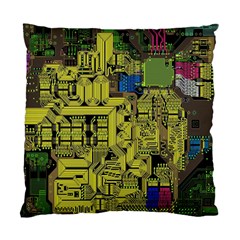 Technology Circuit Board Standard Cushion Case (two Sides) by Ket1n9